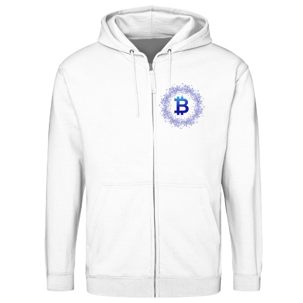 Blue btc mikina