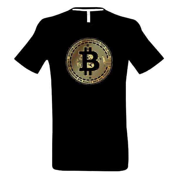 Tričko s potiskem Btc_mince1